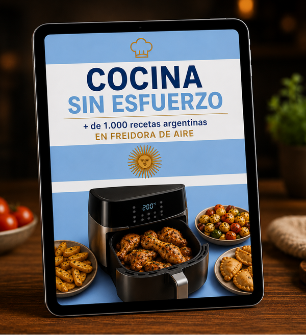 Cocina Sin Esfuerzo : Disfruta de tu Freidora con 1.000 recetas Argentinas